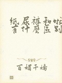 纸尿裤和啦啦裤有什么区别