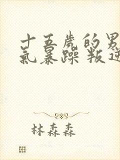 十五岁的男孩脾气暴躁 叛逆怎么办