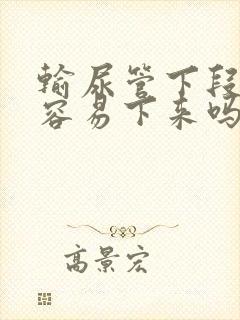 输尿管下段结石容易下来吗