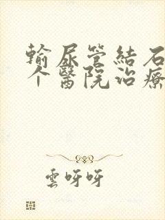 输尿管结石去哪个医院治疗好