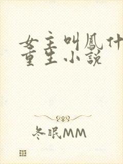 女主叫凤什么的重生小说