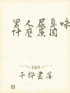 男人尿臭味重是什么原因