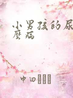 小男孩的尿治什么病