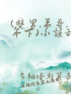 (双男,弟哥,年下)小说甜文