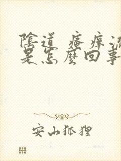 阴道 瘙痒流水是怎么回事