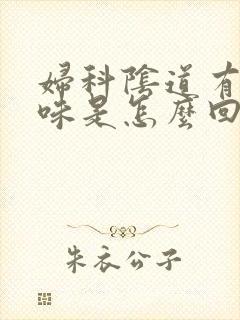 妇科阴道有腥臭味是怎么回事