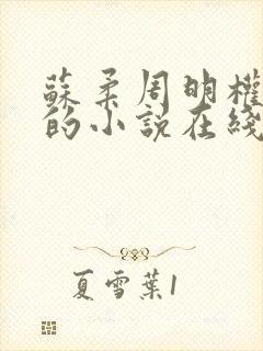 苏柔周明权赵刚的小说在线阅读全文最新