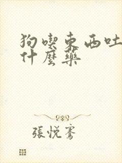 狗吃东西吐了吃什么药