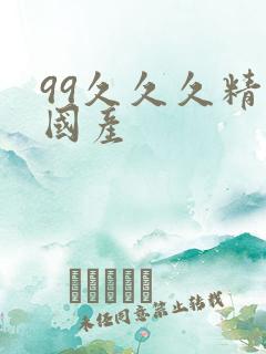 99久久久精品国产