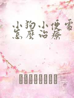 小狗小便处流脓怎么治疗