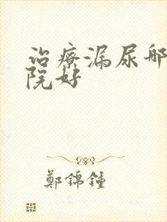 治疗漏尿哪个医院好