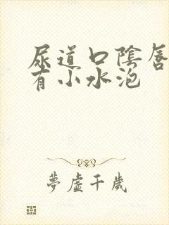 尿道口阴唇内侧有小水泡