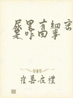 尿里有细密的沫是咋回事