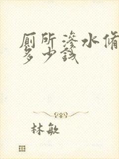 厕所渗水修补要多少钱