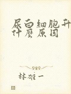 尿白细胞升高是什么原因