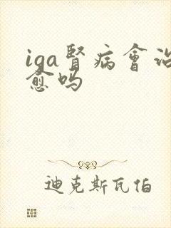 iga肾病会治愈吗