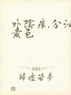 外阴痒,分泌物黄色