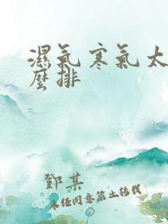 湿气寒气太重怎么排