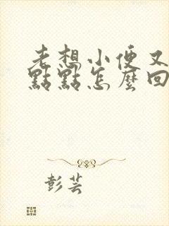 老想小便又尿一点点怎么回事