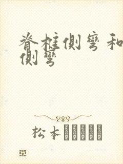 脊椎侧弯和脊柱侧弯