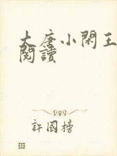 大唐小闲王全文阅读