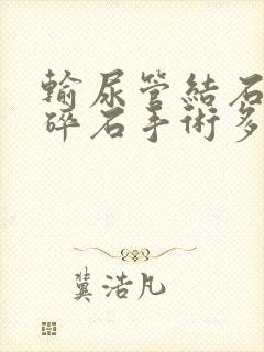 输尿管结石体外碎石手术多少钱