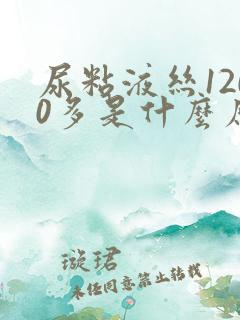 尿粘液丝1200多是什么原因