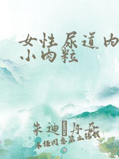 女性尿道内口长小肉粒