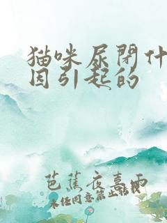 猫咪尿闭什么原因引起的