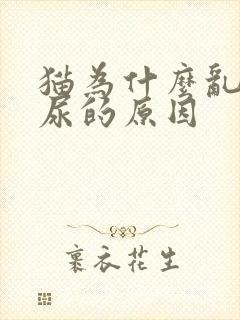 猫为什么乱拉乱尿的原因