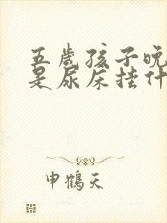 五岁孩子晚上总是尿床挂什么科