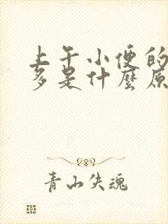 上午小便的次数多是什么原因