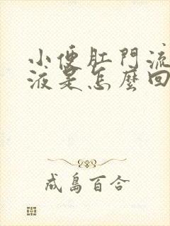 小便肛门流出粘液是怎么回事