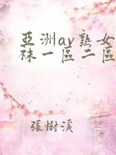 亚洲av熟女丝袜一区二区