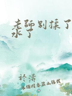 老师别揉了都出水了