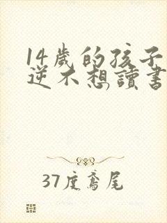 14岁的孩子叛逆不想读书怎么办