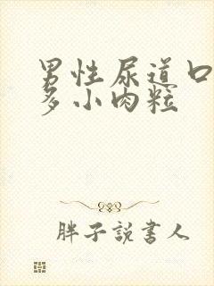 男性尿道口长很多小肉粒