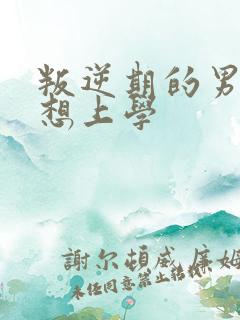 叛逆期的男孩不想上学