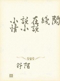 小说在线阅读言情小说