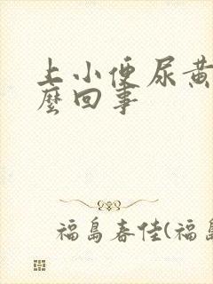 上小便尿黄是怎么回事