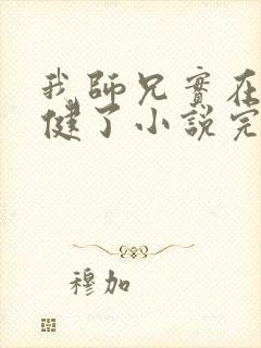 我师兄实在太稳健了小说完整精校版