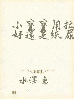 小宝宝用拉拉裤好还是纸尿裤好