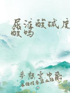 尿液酸碱度是尿酸吗