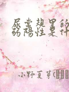 尿常规里的隐血弱阳性是什么意思