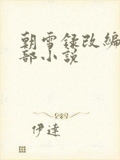 朝雪录改编自哪部小说