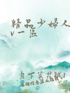 精品少妇人妻av一区