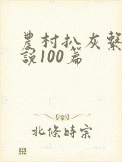 农村扒灰系列小说100篇