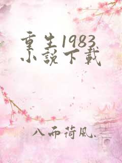 重生1983 小说下载