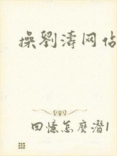 操刘涛网站