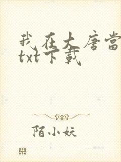 我在大唐当闲王txt下载